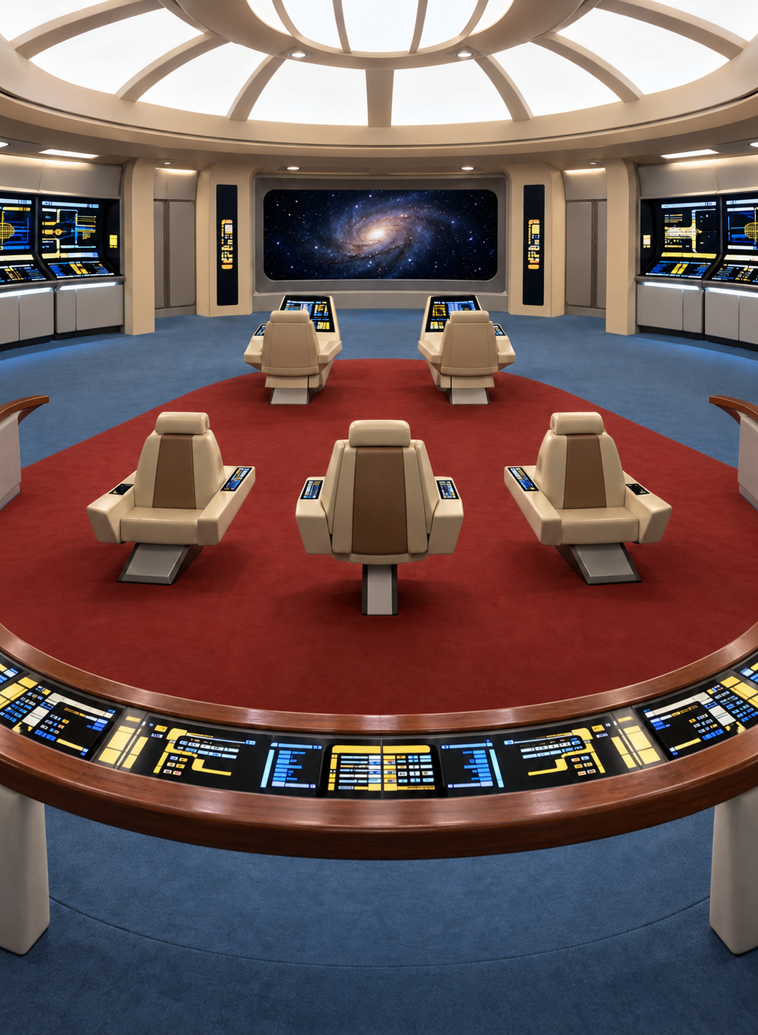 USS Resolution Bridge